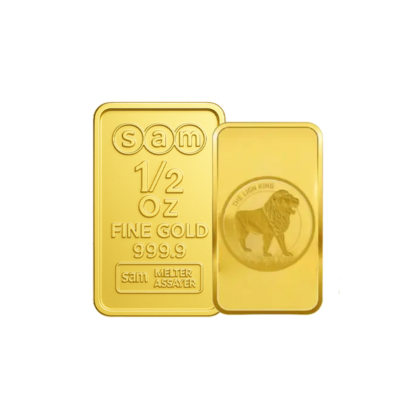 12 Oz Gold Lion King Bar