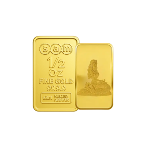 1/2 Oz Gold Sea Queen Bar