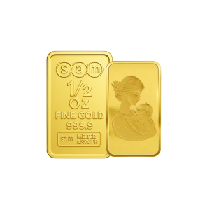 1/2 Oz Gold Minted Bar My Mother