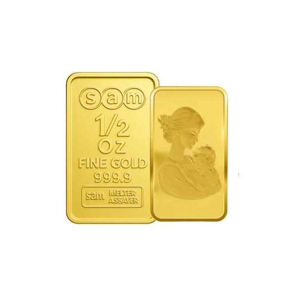 12 Oz Gold Minted Bar My Mother