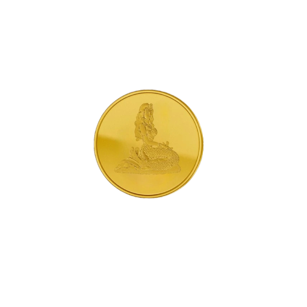 1 Ounce Gold Sea queen coin