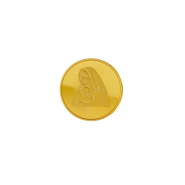 1 Ounce Gold My Heart Coin