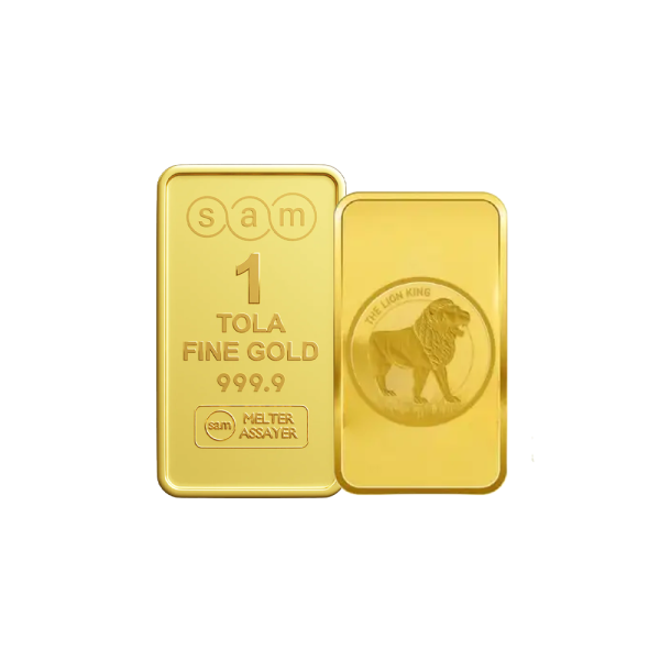 1 Tola Gold Lion King Bar