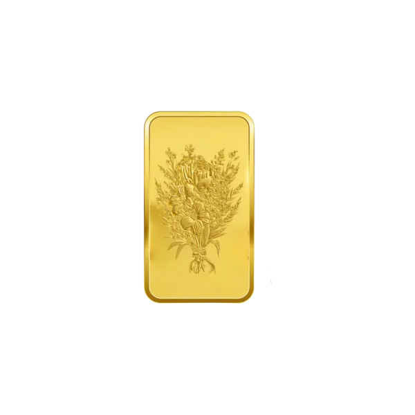 Gold Minted Bar Love