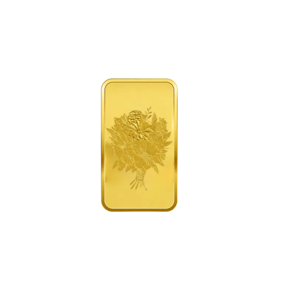 1 Gram weeding Gold bar