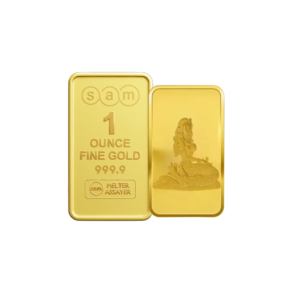1 Ounce Sea Queen Gold Bar