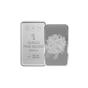 1 Ounce Wedding Silver Bar