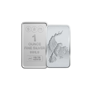1 ounce eagle silver Bar