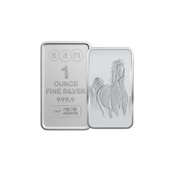 1 ounce Horse silver Bar