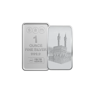 1 ounce Makkah silver Bar