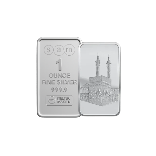 1 ounce Makkah silver Bar