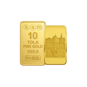 10 Tola Gold Al-Aqsa Mosque Bar