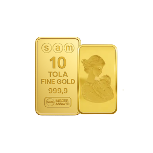 10 Tola Gold My Mother Bar