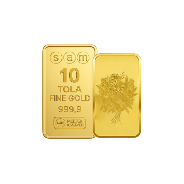10 Tola Gold Wedding Bar