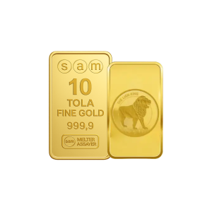 10 Tola Gold Sea Lion King Bar