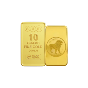 10 Gram Gold lion king Bar