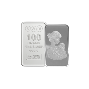 100 Gram silver My Mother Bar