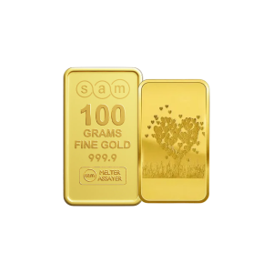 Gold Minted Bar Love Tree