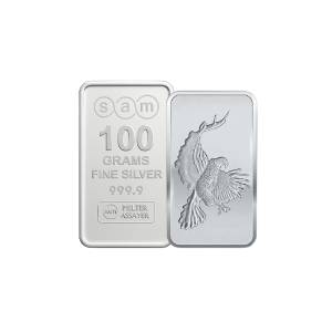 100 gram Eagle Silver Bar