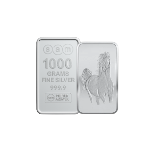 1000 Gram Horse Silver Bar