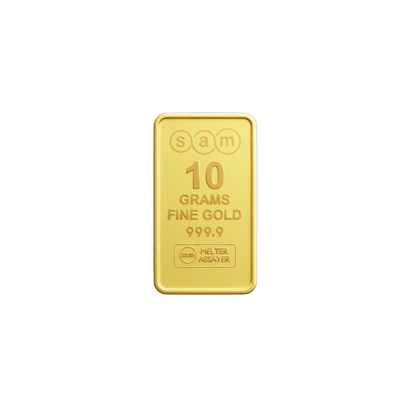 10 Gram Gold Minted Bar