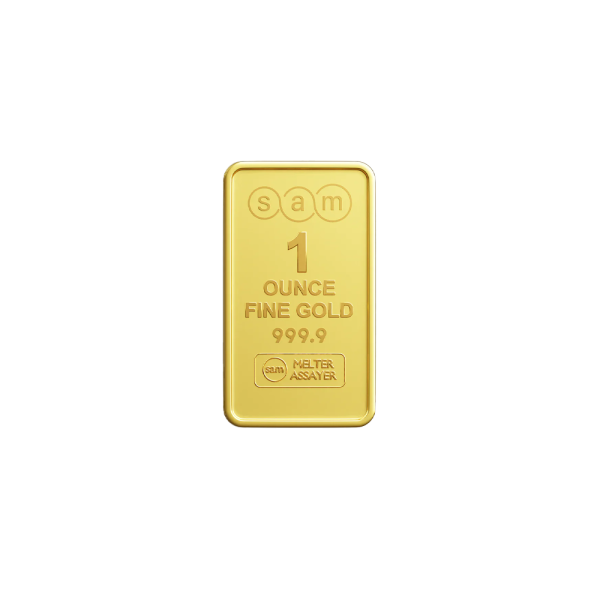 1 Ounce Gold Minted Bar