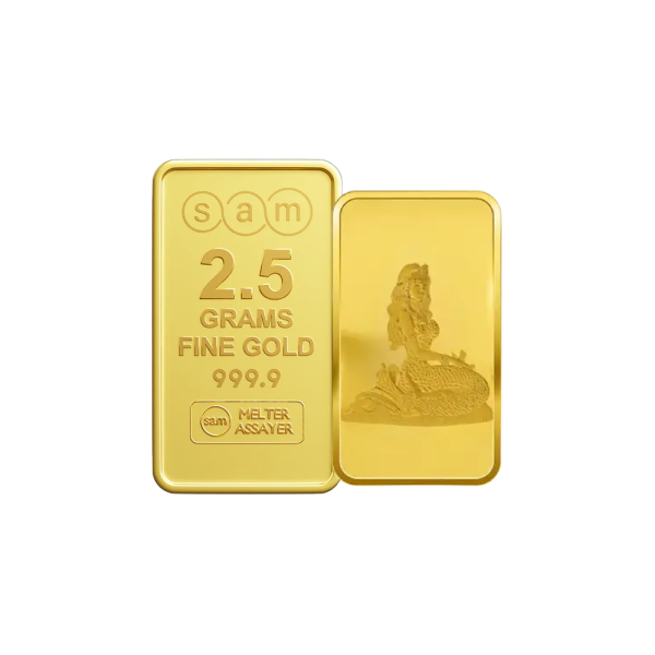 25 Gram Sea Queen Gold Bar
