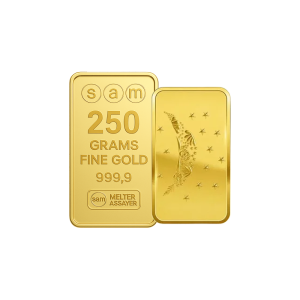 250 Gram Gold Moon Flower Bar