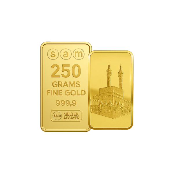 250 Gram Gold Makkah Bar