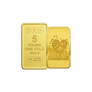 Gold Minted Bar Love Tree