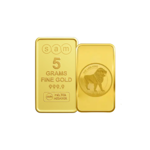 5 Gram Gold Lion King Bar