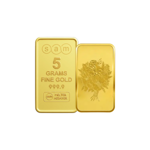 5 Gram Gold Wedding Bar