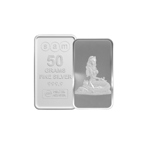 50 Gram Silver Sea Queen Bar