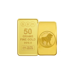 50 Gram Gold Lion King Bar