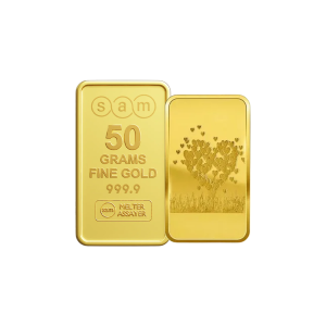 Gold Minted Bar Love Tree