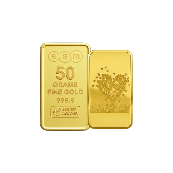 Gold Minted Bar Love Tree