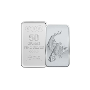 50 gram Eagle Silver Bar