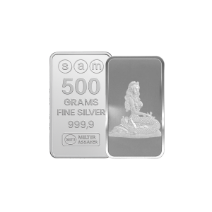 500 Gram Silver Sea Queen Bar