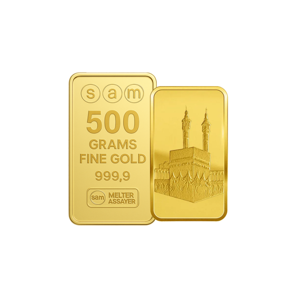 500 Gram Gold Makkah Bar