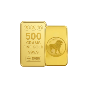 500 Gram Gold Lion King Bar