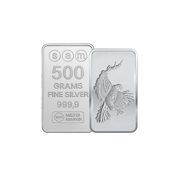 500 gram Eagle Silver Bar