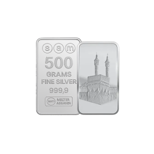 500 gram Makkah Silver Bar