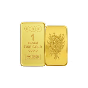 Gold Minted Bar my love