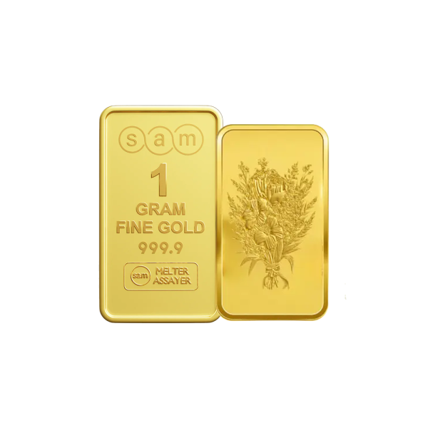 Gold Minted Bar my love
