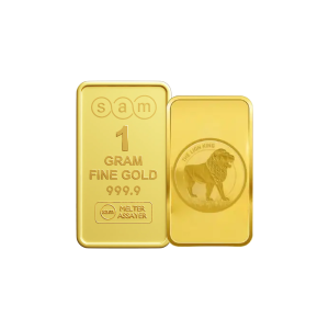 Gold Minted Bar The Lion King