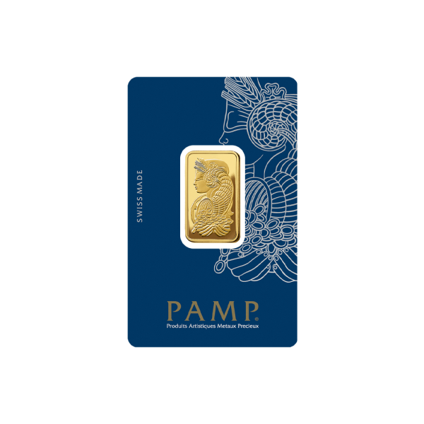 1 2 OZ PAMP Lady Fortuna Gold Bar