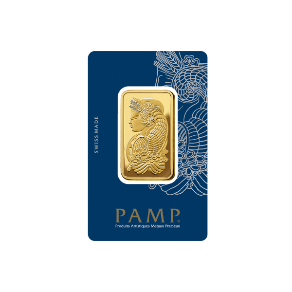 1 OZ PAMP Lady Fortuna Gold Bar