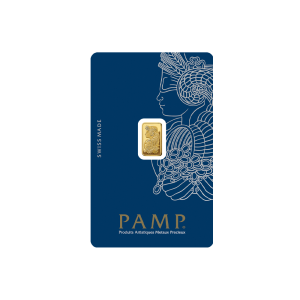 1 Gram PAMP Gold Lady Fortuna Bar