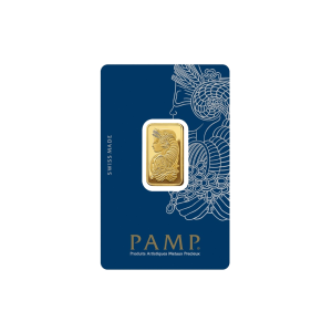 10 Gram PAMP Gold Lady Fortuna Bar