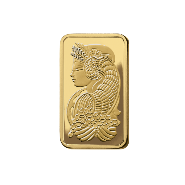 Lady Fortuna Gold Minted Bar 100  gram 1